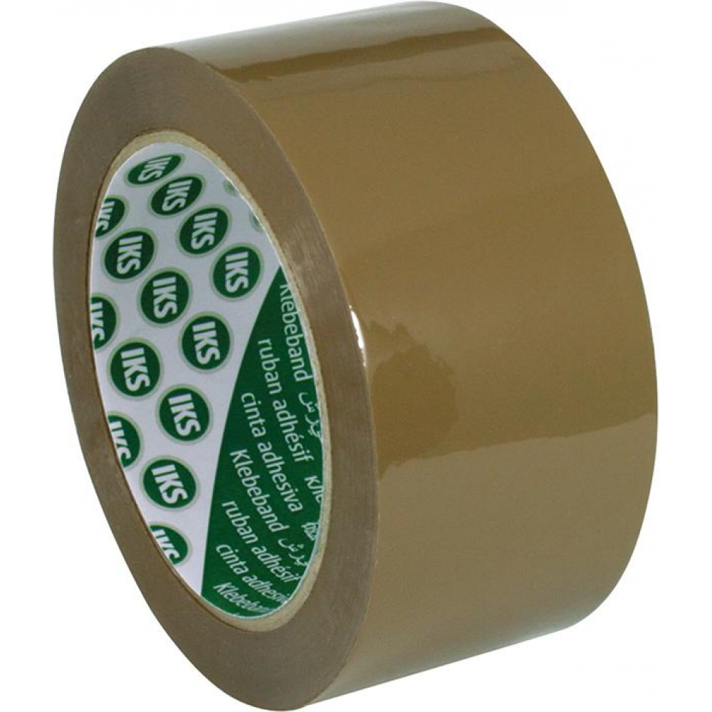 PP-Packband F290 Packband Polypropylen mit Natur- Kautschukkleber 50mmx66m braun