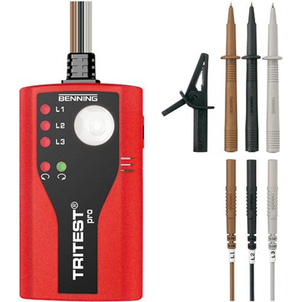 Drehfeldrichtungsanzeiger TRITEST pro TRITESTpro Benning