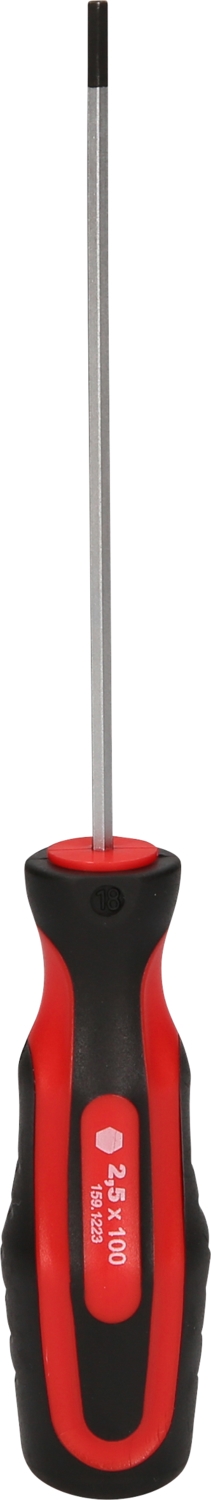 KSTOOLS ERGOTORQUEplus Schraubendreher für Innensechskantschrauben, 2,5mm
