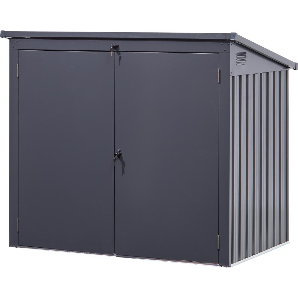 Mülleimer-Garage Mülleimer-Garage3 Mülltonne233 x 101 113/134 cm Beschaffungsartikel