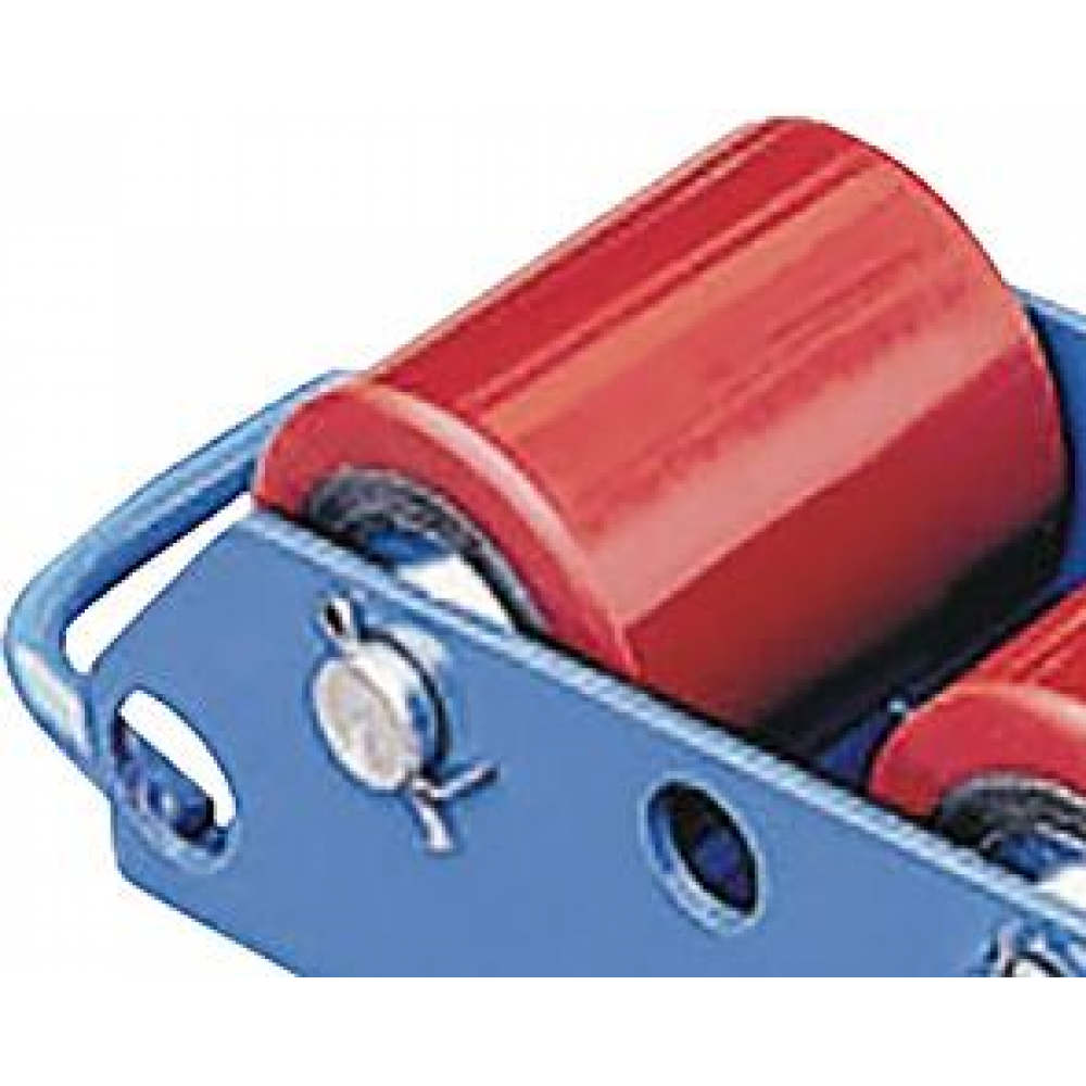 Rad für Transportroller (ohne Abb.) PU 80x70 mit Stahlkern rot
