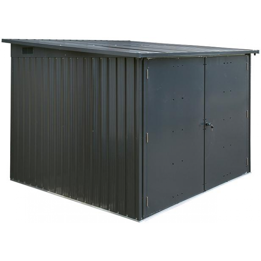 Fahrradgarage Fahrradgaragefür 4 Fahrräder206 x 204 145/163 cm Beschaffungsartikel
