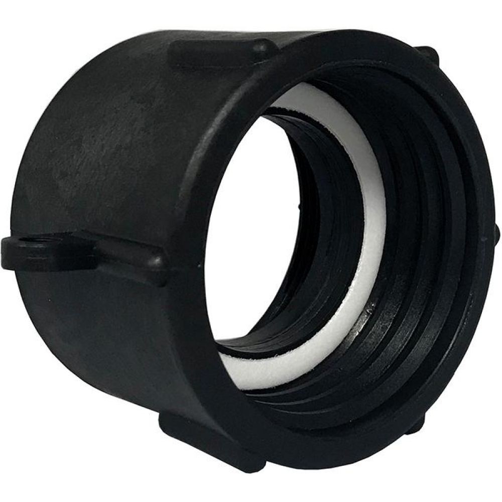 IBC Container-Adapter mit BSPP Innengewinde PP, IG 2" (S60x6) auf 1/2"