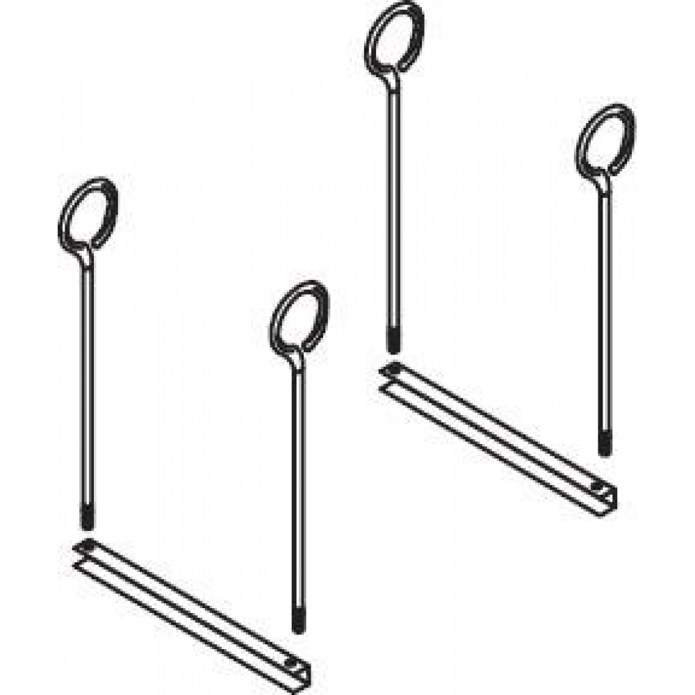 Kranladevorrichtung für Materialcontainer MC 1300 - 1400