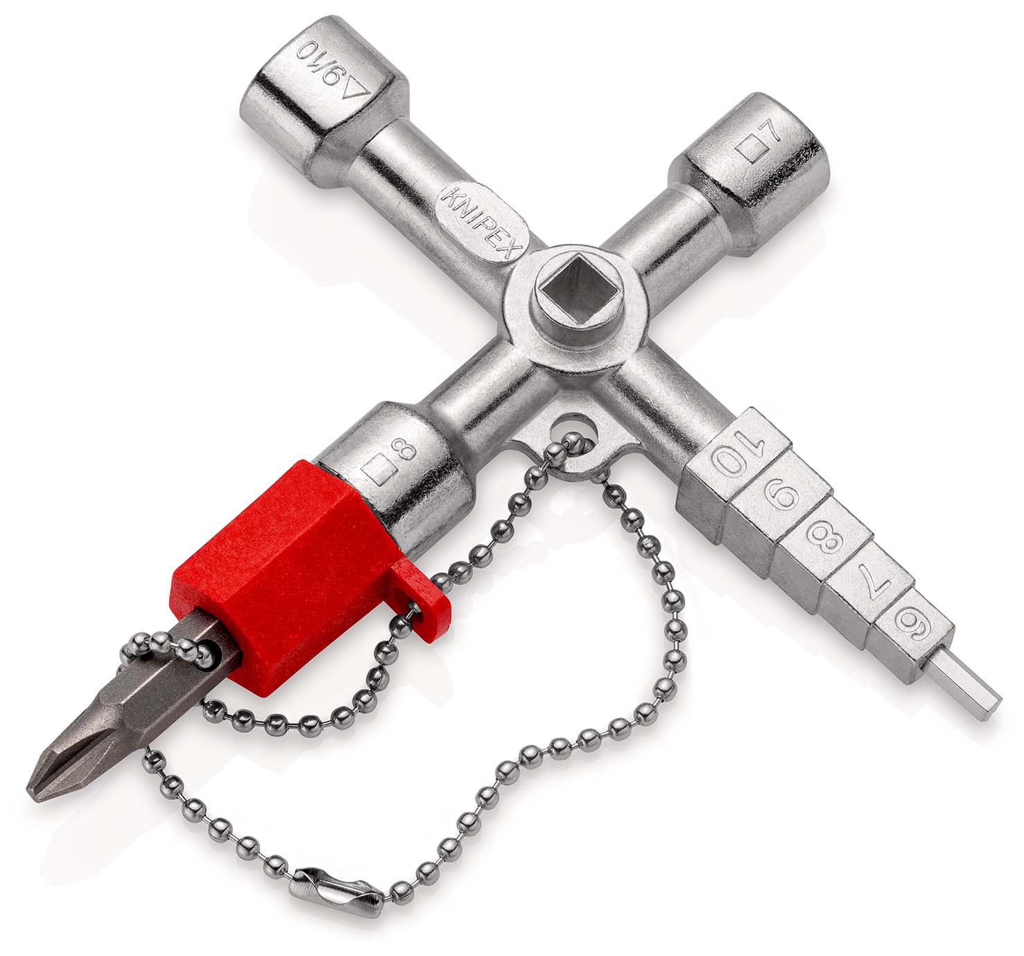 KNIPEX 00 11 04 Profi-Key für gängige Absperrsysteme 90 mm (SB-Karte/Blister)