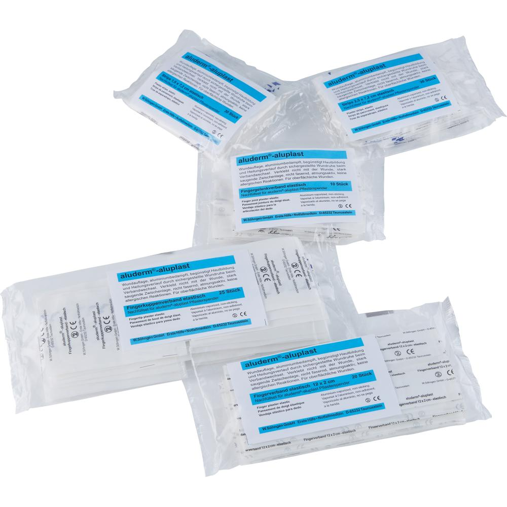 Pflasterspender aluderm-aluplast Nachfüllset, komplett zu aluderm-aluplast
