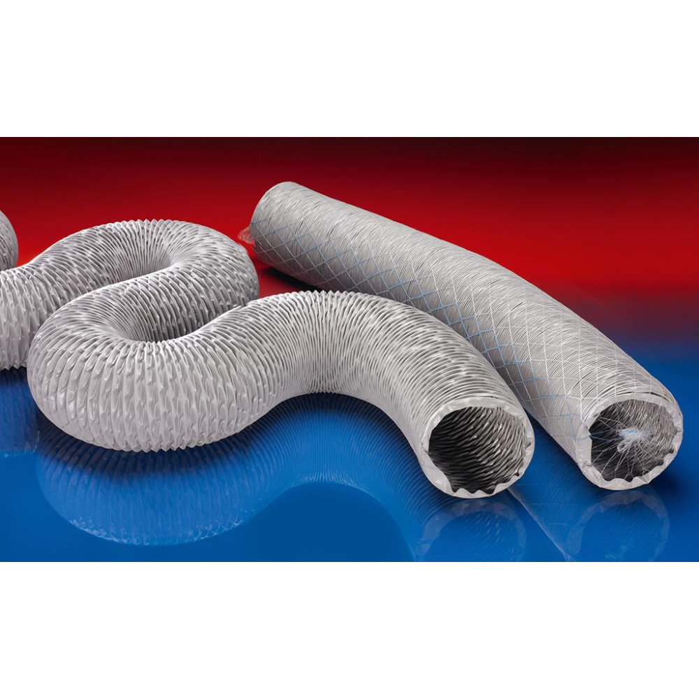 Absaug-/Gebläseschlauch PROTAPE PVC 371, super leicht Absaug-/Gebläse. grau 254mm 6m