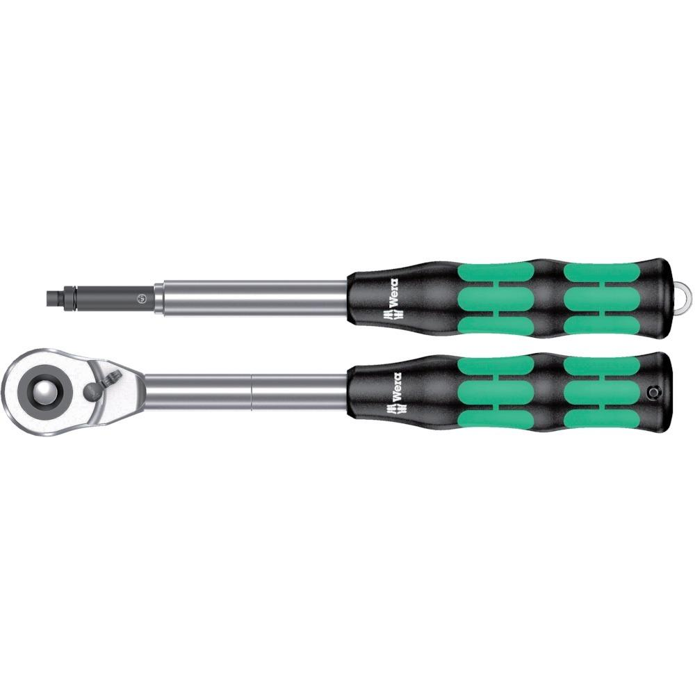 Hebel-Umschaltknarre 1/2", Zyklop Hybrid Umschaltknarren-Satz 2-teilig" Wera