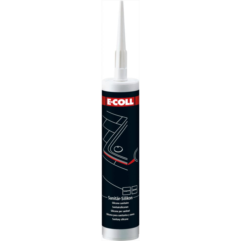 Sanitär-Silikon 310ml transparent E-COLL