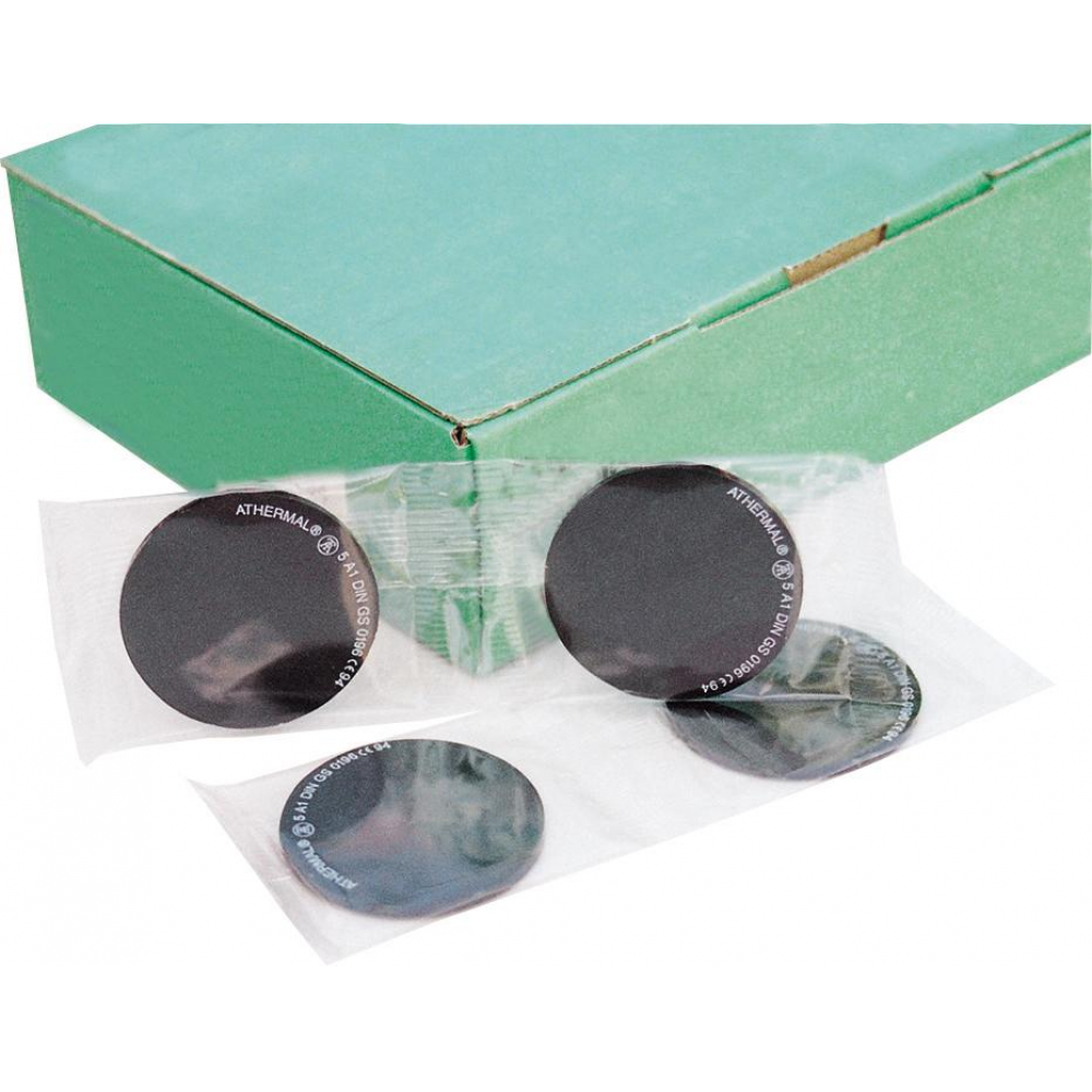 Schweißerschutz-Brillenglas Schweißerschutz- Brillenglas, verspiegelt DIN 12, 50mm