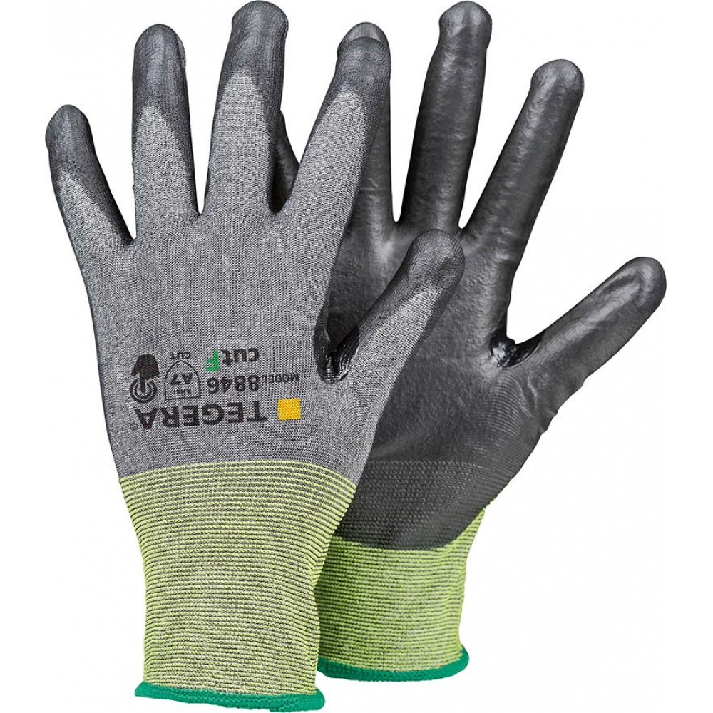 Schnittschutzhandschuh TEGERA 8846 Handschuh CUT F, CRF OMNI, 21G Gr, 7 by. EJENDALS