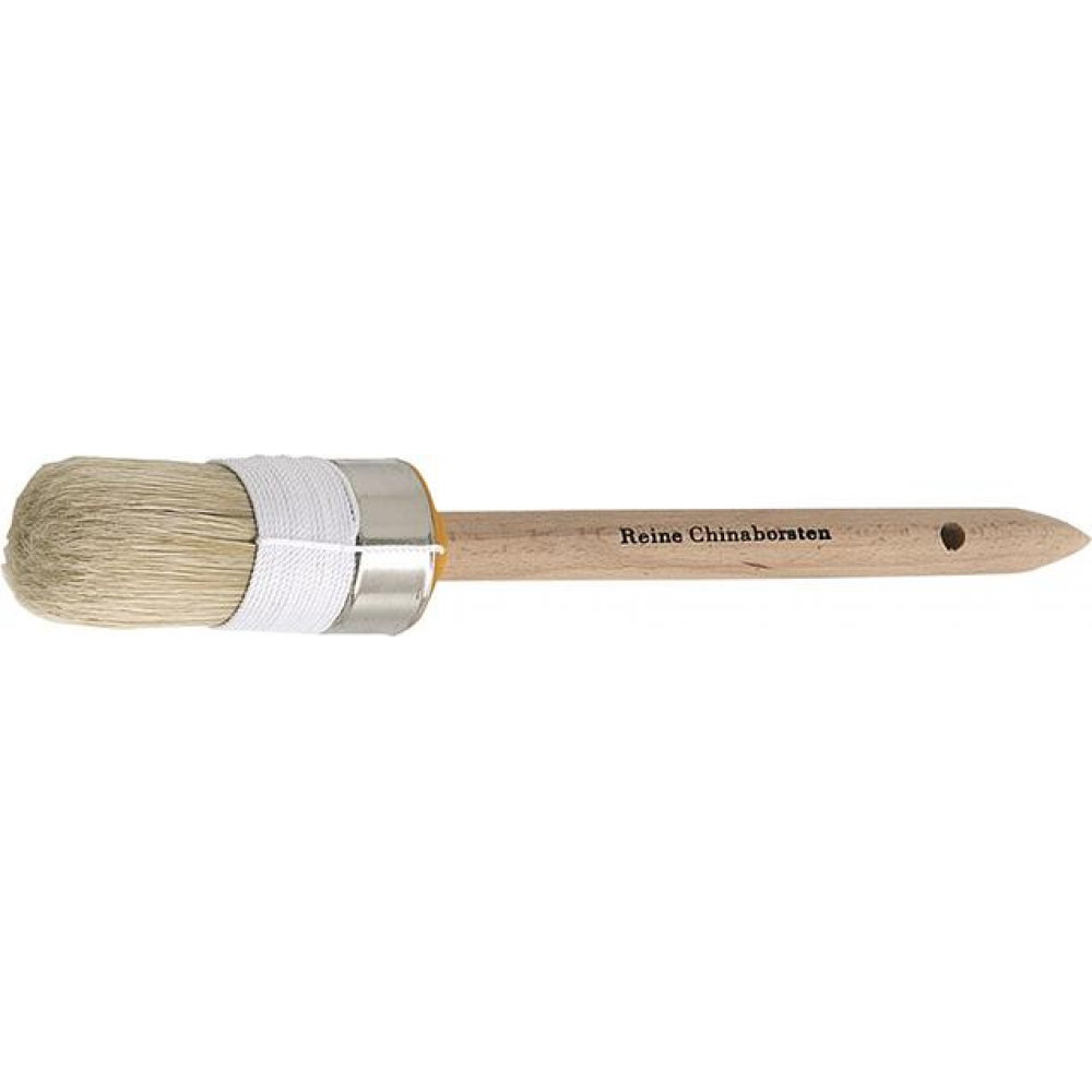 Ringpinsel Nr. 521 Maler Fadenvorband doppelt Chinaborste hell Gr.02 Nölle PROFI BRUSH