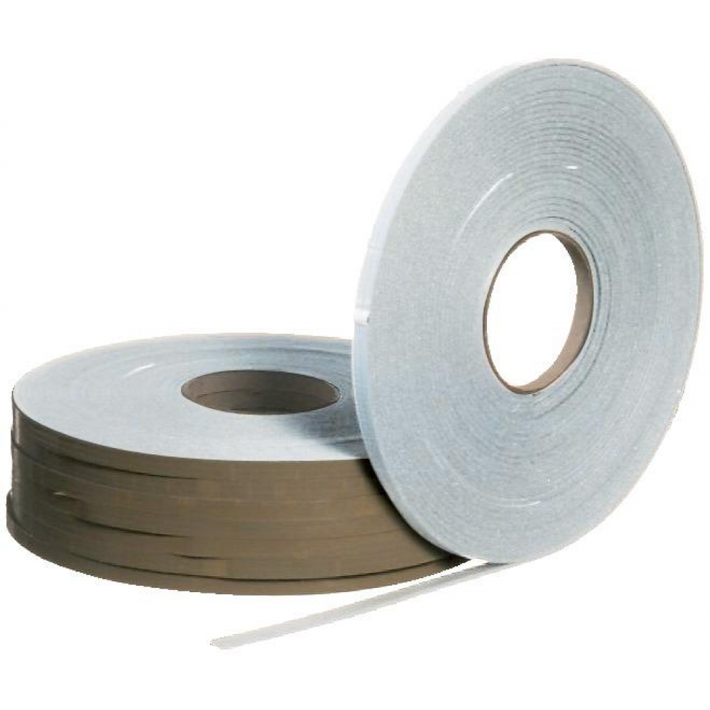 Schaumstoff-Vorlegeband, einseitig klebend Vorlegeband 9x3 mm a 25m, grau