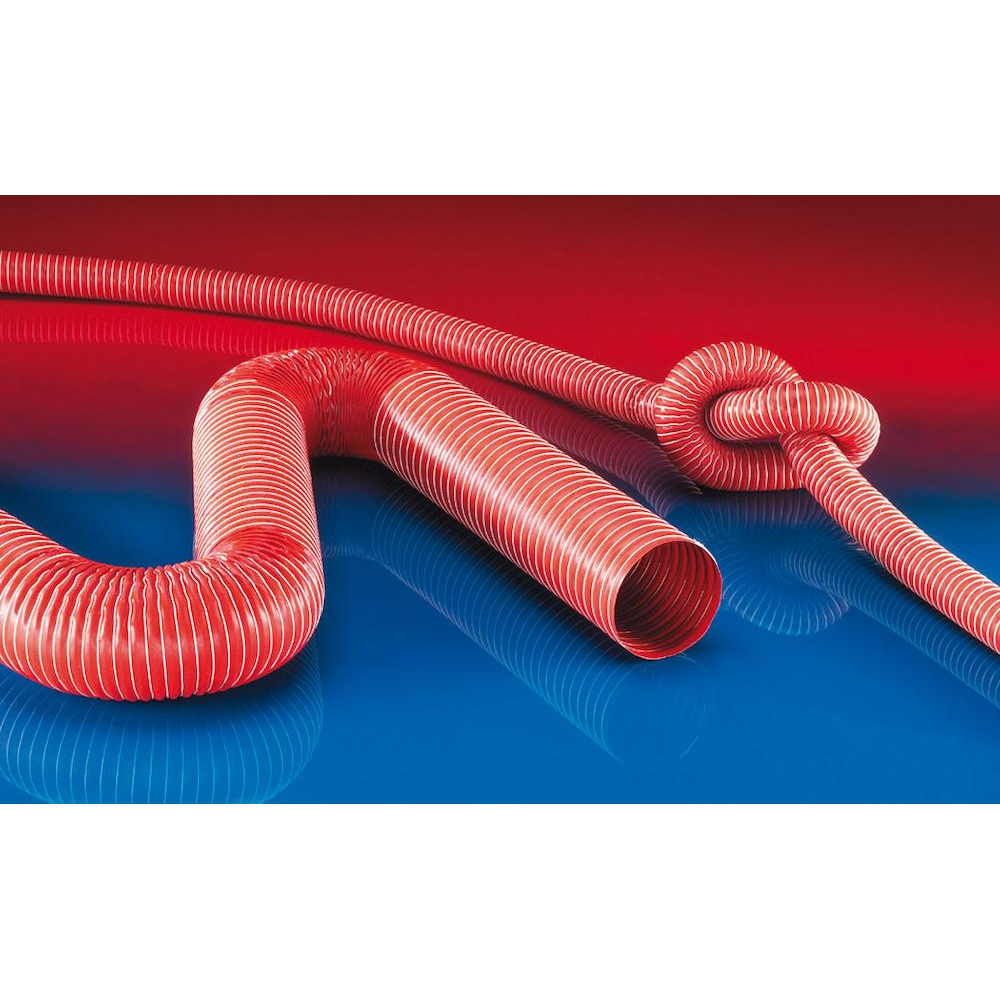 Absaug-/Gebläseschlauch SIL 2 Silikon,89mm 4m