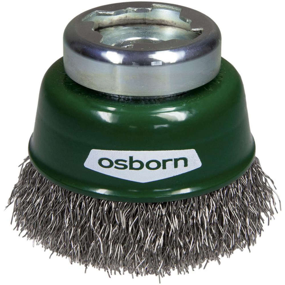 Topfbürste X-LOCK INOX gewellt 60x0,3mm osborn