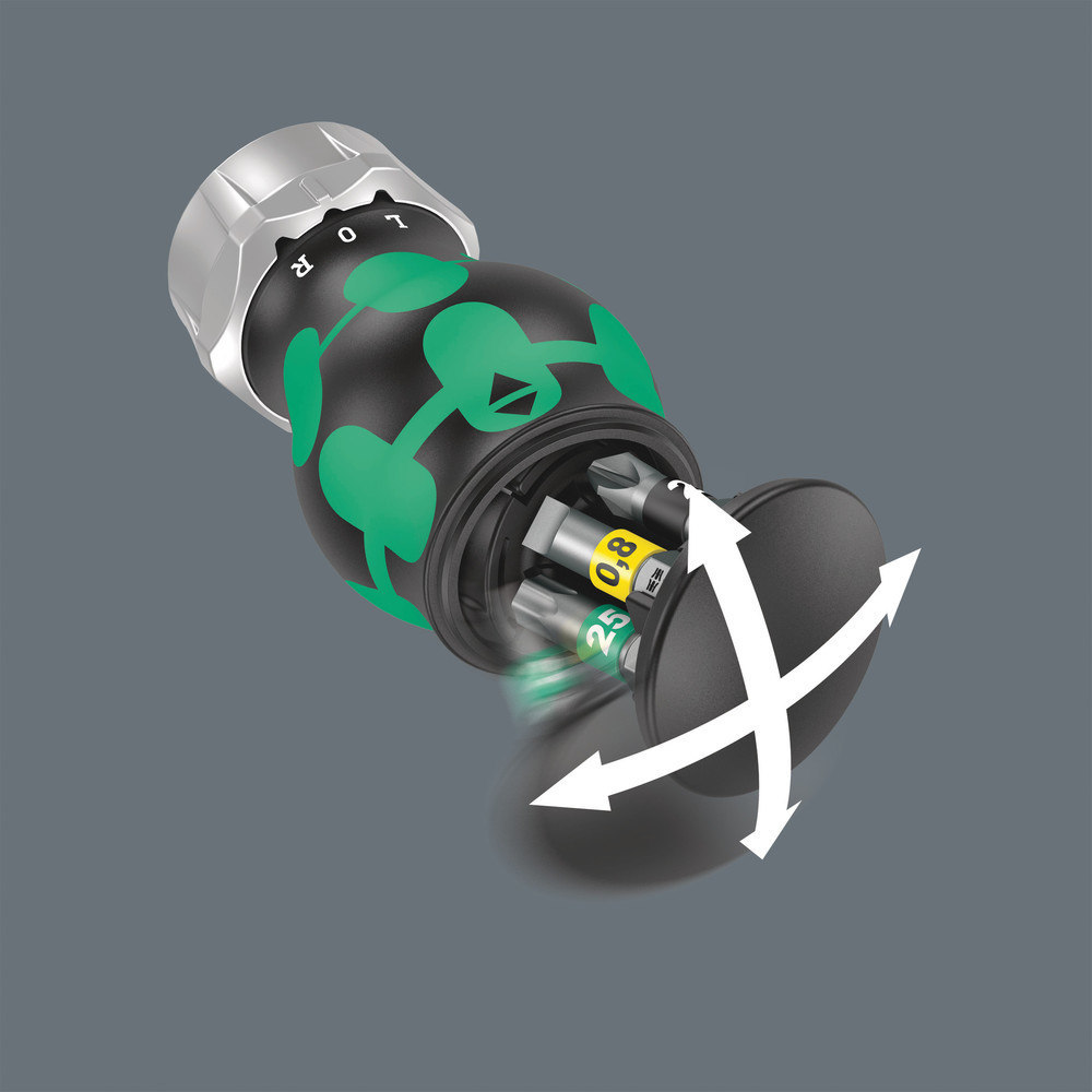 Bit-Magazinhalter Kraftform Kompakt Stubby RA 2 Magazin-Bithalter KK Wera