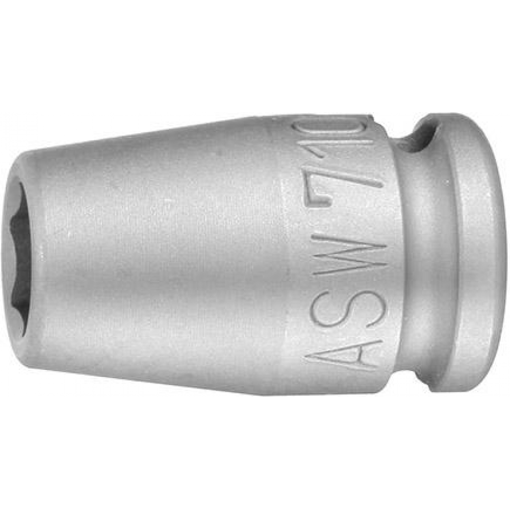 Kraft-Steckschlüssel-Einsatz 3/8" Kraft- Steckschlüsseleinsatz 19mm ASW
