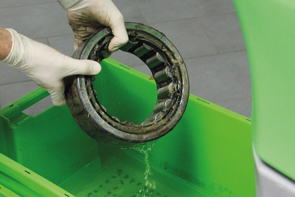 BIO-CIRCLE Reinigungsbox CLEAN BOX mit Deckel und Tauchkorb