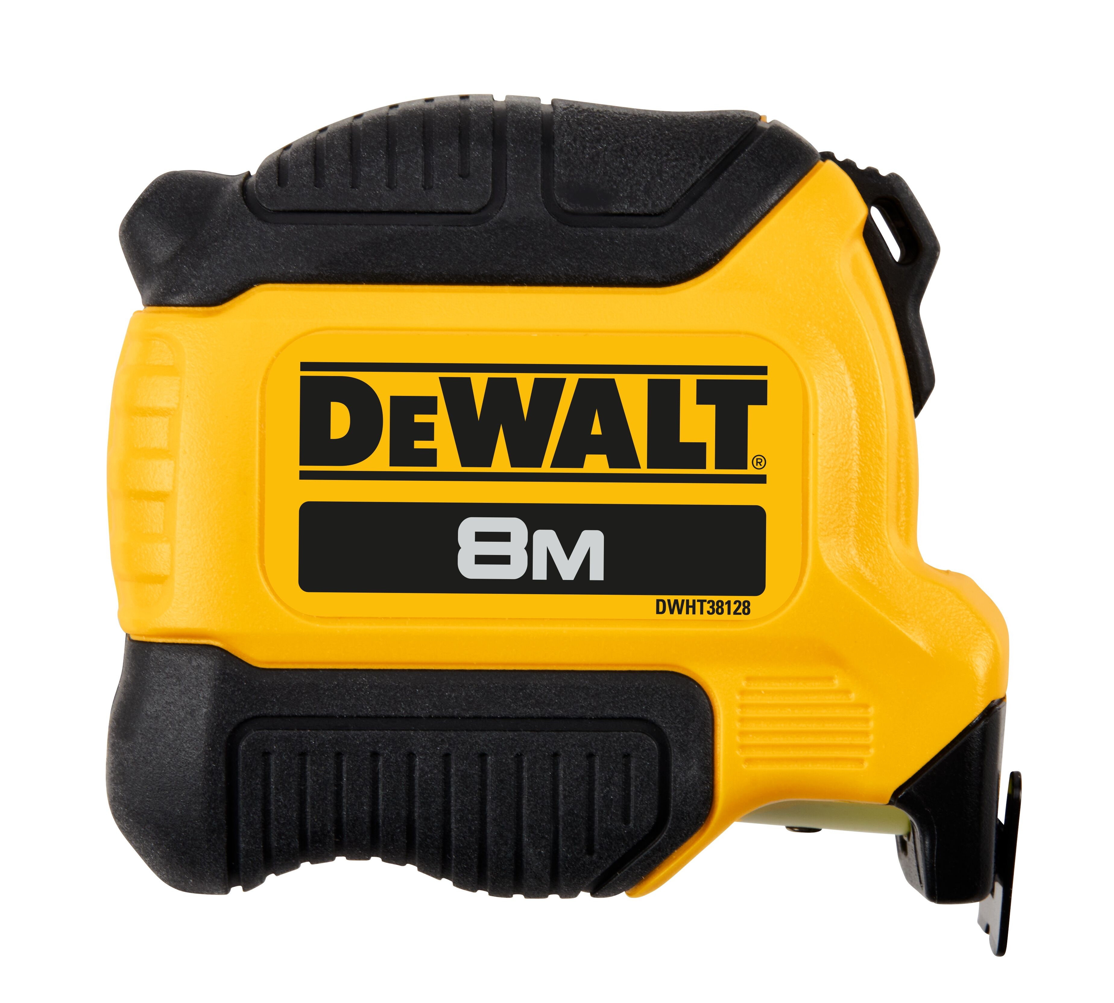 Dewalt DWHT38128-0,  Bandmaß Compact Tape 8m, Bandmaß Compact Tape 8m x 28mm