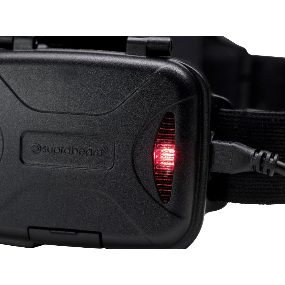 Akku-LED-Stirnlampe V4pro rechargeable Akku-Kopflampe 6-1000lm Suprabeam
