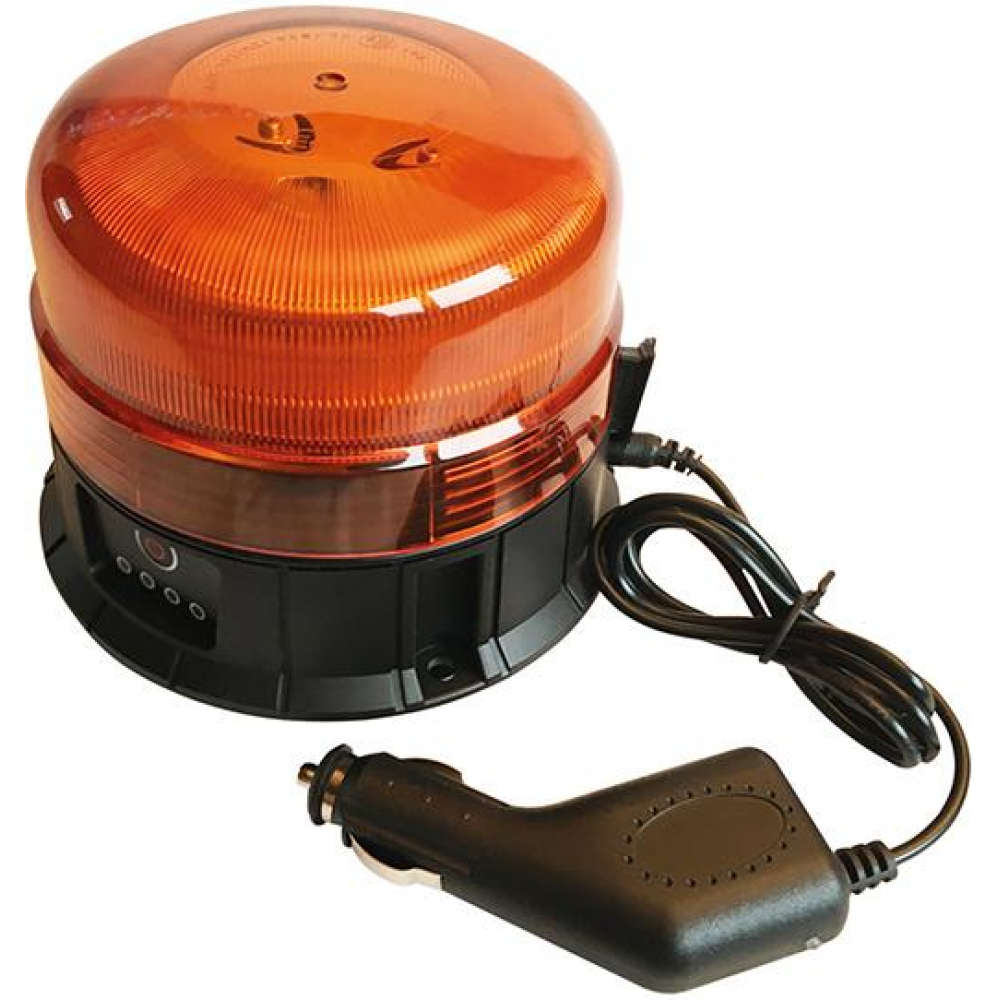 Rundum-Kennleuchte, Akku 12/24 V, R65 Rundumkennleuchte LED Magnetisch, Saugfuß