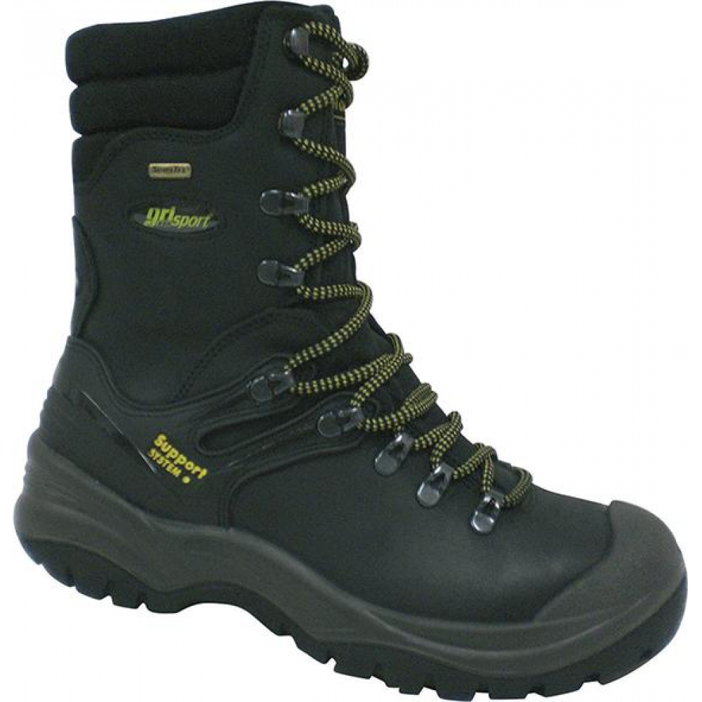 Winterschnürstiefel Stromboli, S3 Gr.45,schwarz