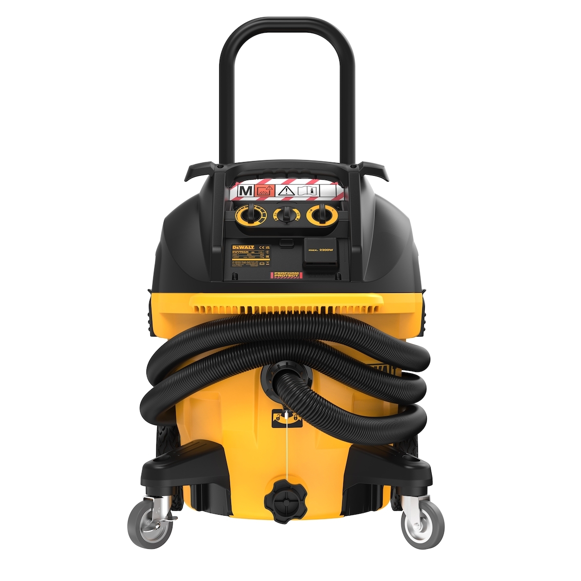 Dewalt DWV905M-QS,  Industrie Nass+ Trockensauger M-Klasse, M-Klasse Industrie Nass- und Trockensauger 38 Liter