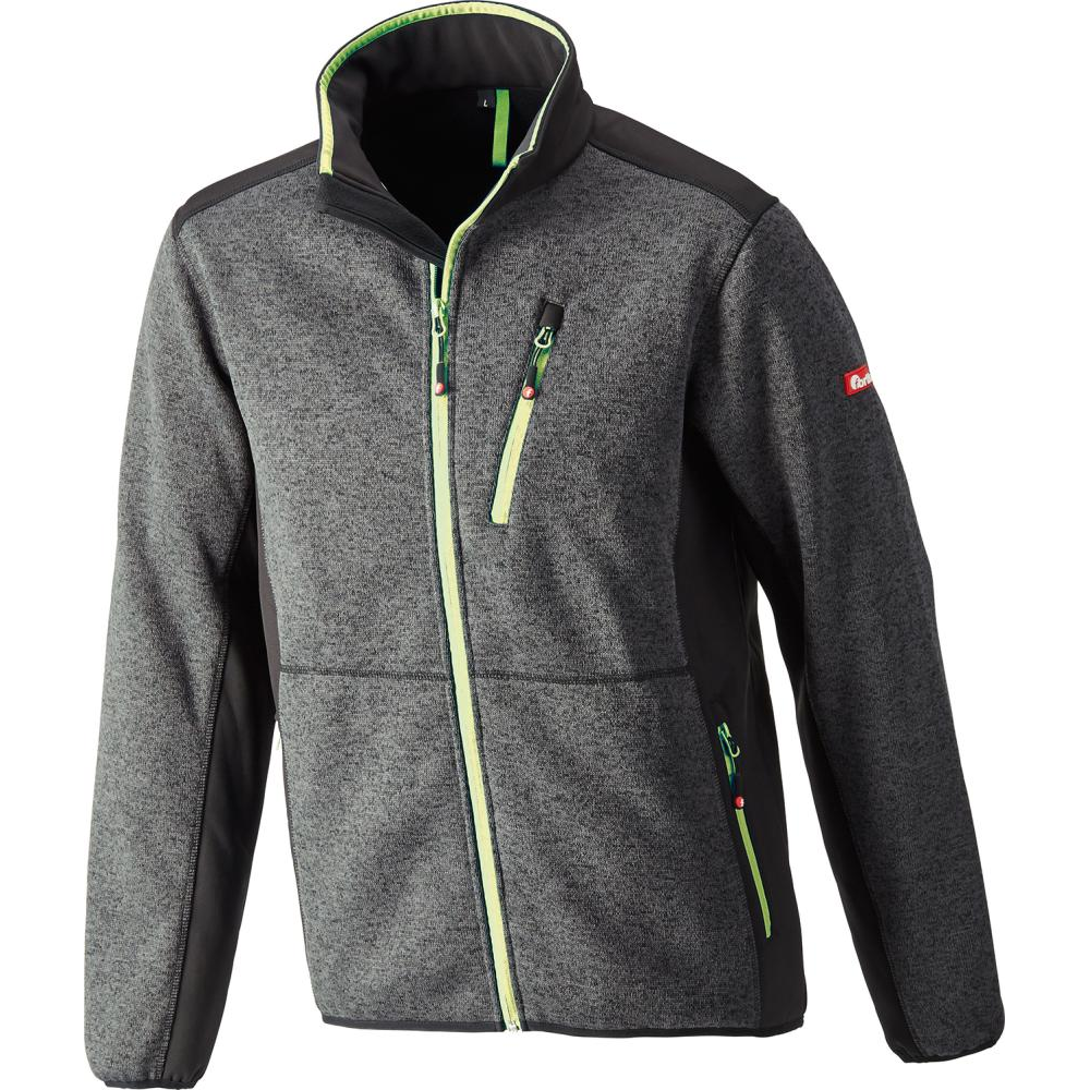 Strickjacke Gr.S dunkelgrün-lime FORTISoftshell,Gr.S,dunkelgr.-lime,FORTIS