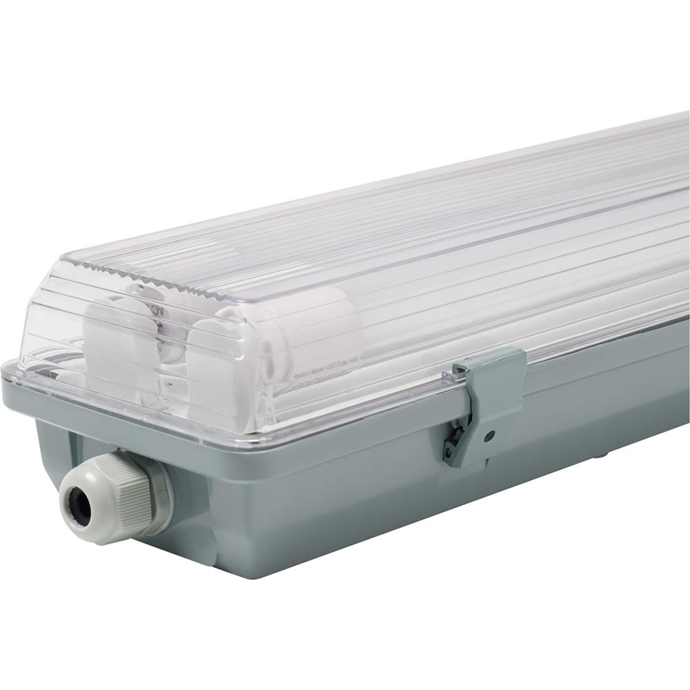 LED Feuchtraum-Wannenleuchte, Doppellampe IP 65 leuchte IP65 2X10W 60CM