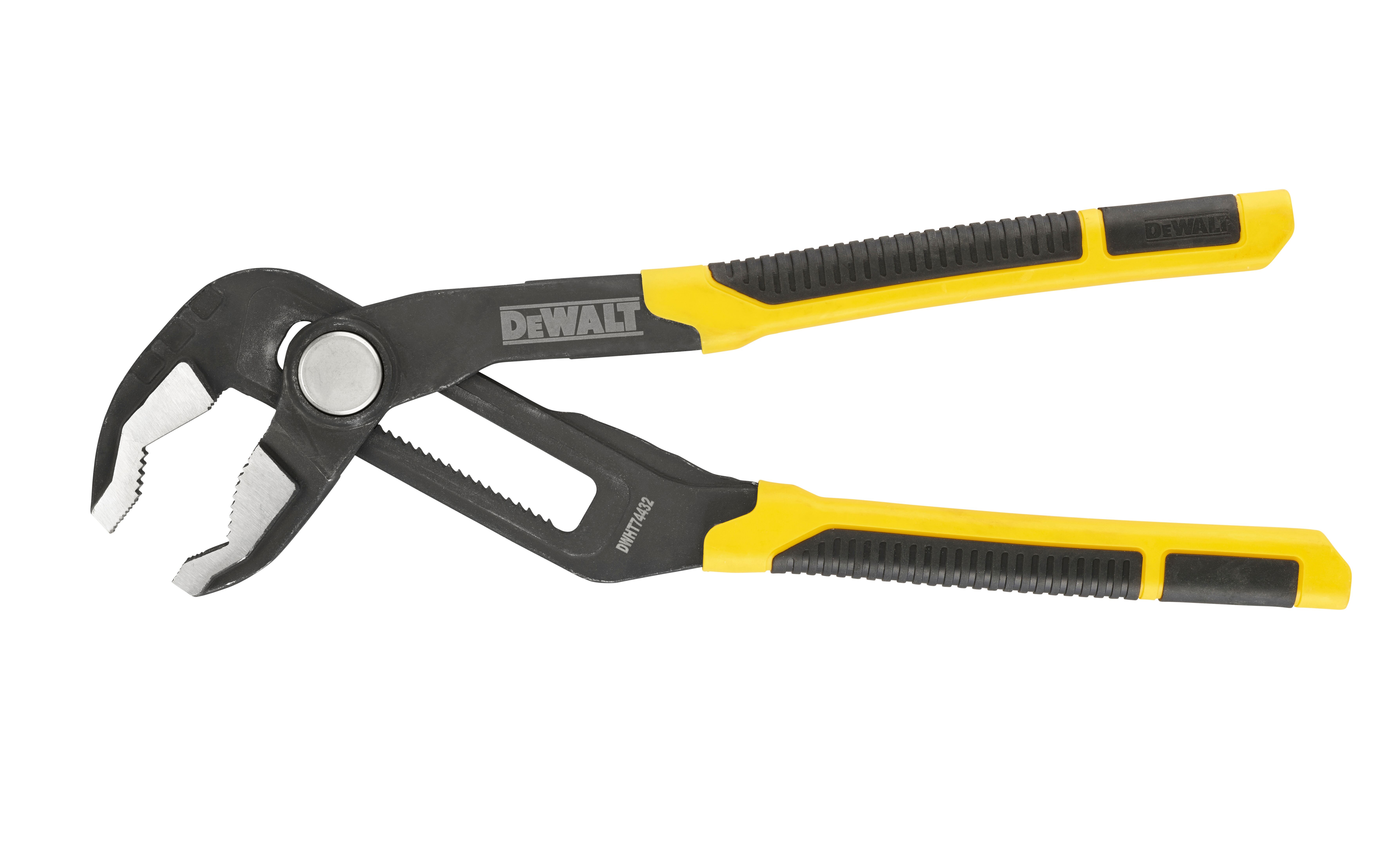 Dewalt DWHT0-74432,  Wasserpumpenzange 300mm, Wasserpumpenzange 300mm Push-Lock-Mechanismus