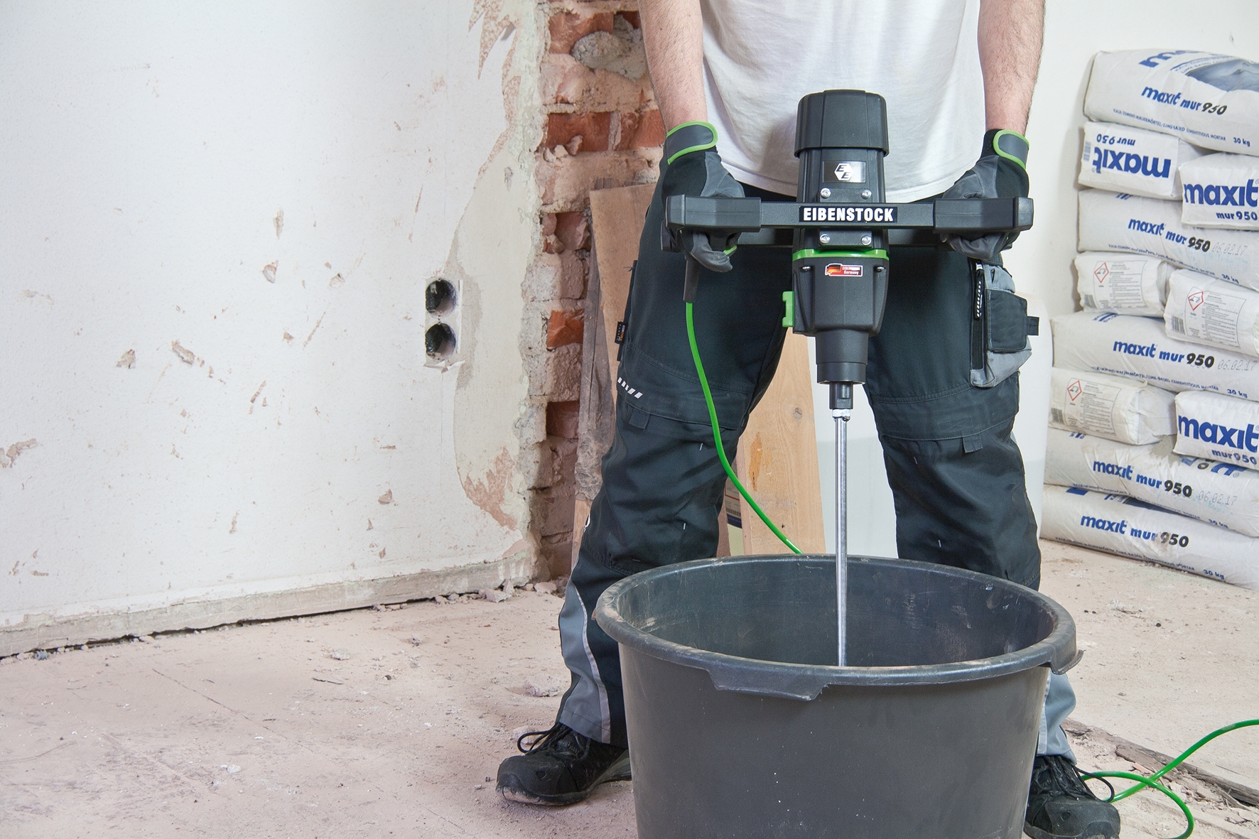 EHR 23/2.5 S + MG 160 Rührset - Das kraftvolle Rührwerk bis 80 kg