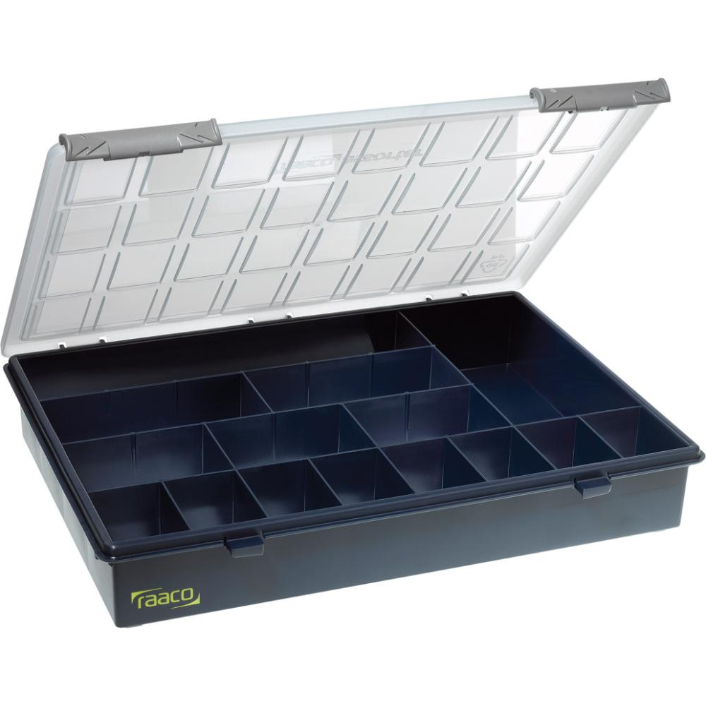 Sortimentskasten Assorter 4-15 Sortimentskoffer Kunststoff blau raaco