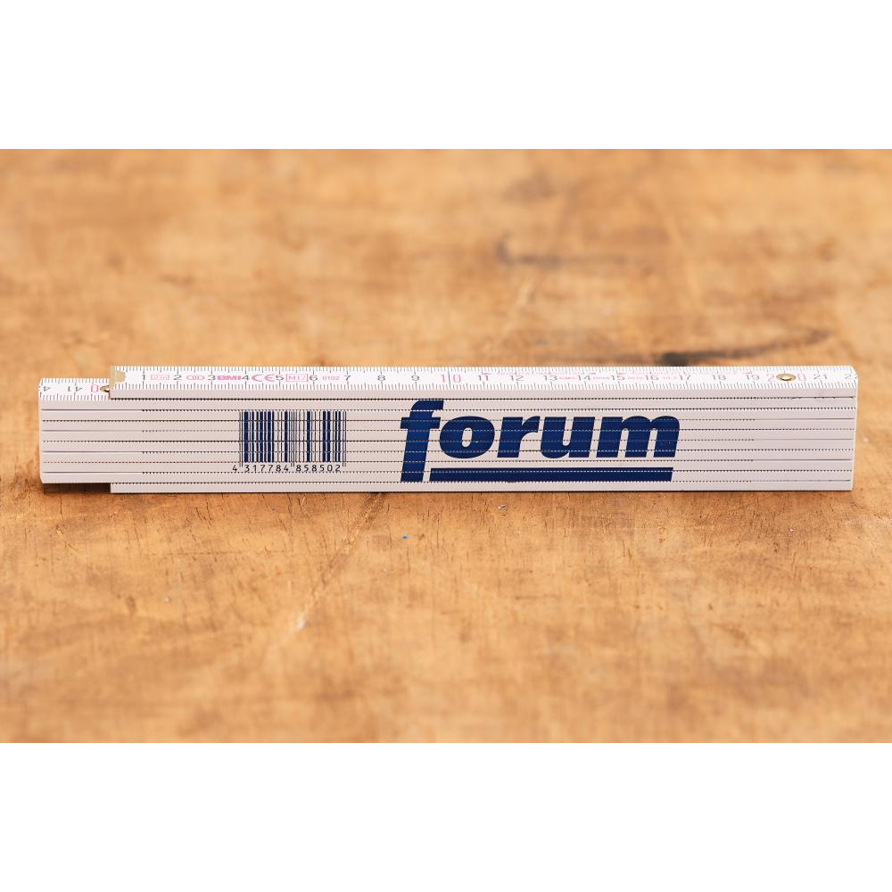 Holz-Gliedermaßstab 2m 16mm FORUM