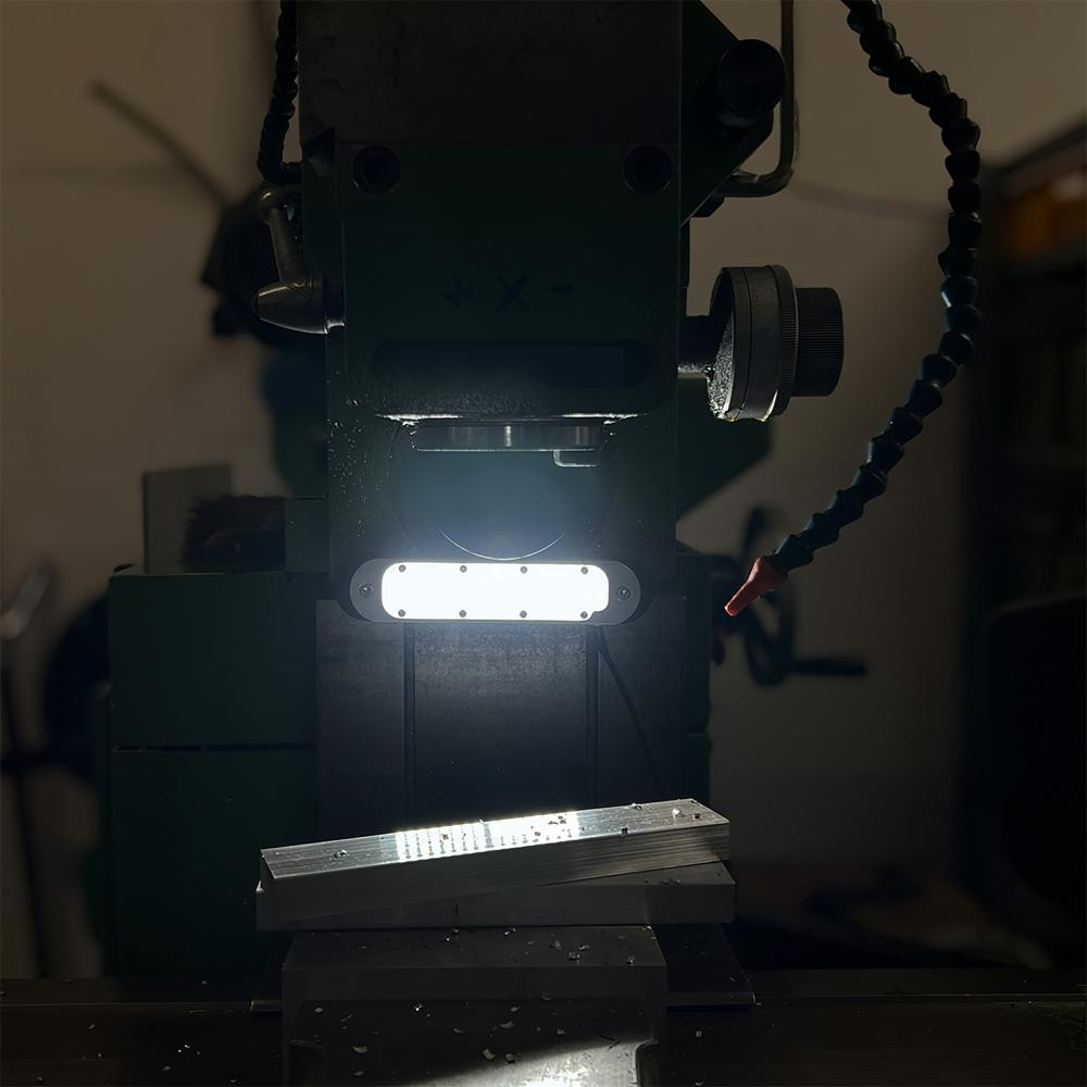 LED-Maschinenleuchte Lichtleiste, kippbar 202mm 600Lumen schwenkbar Bauer Böcker