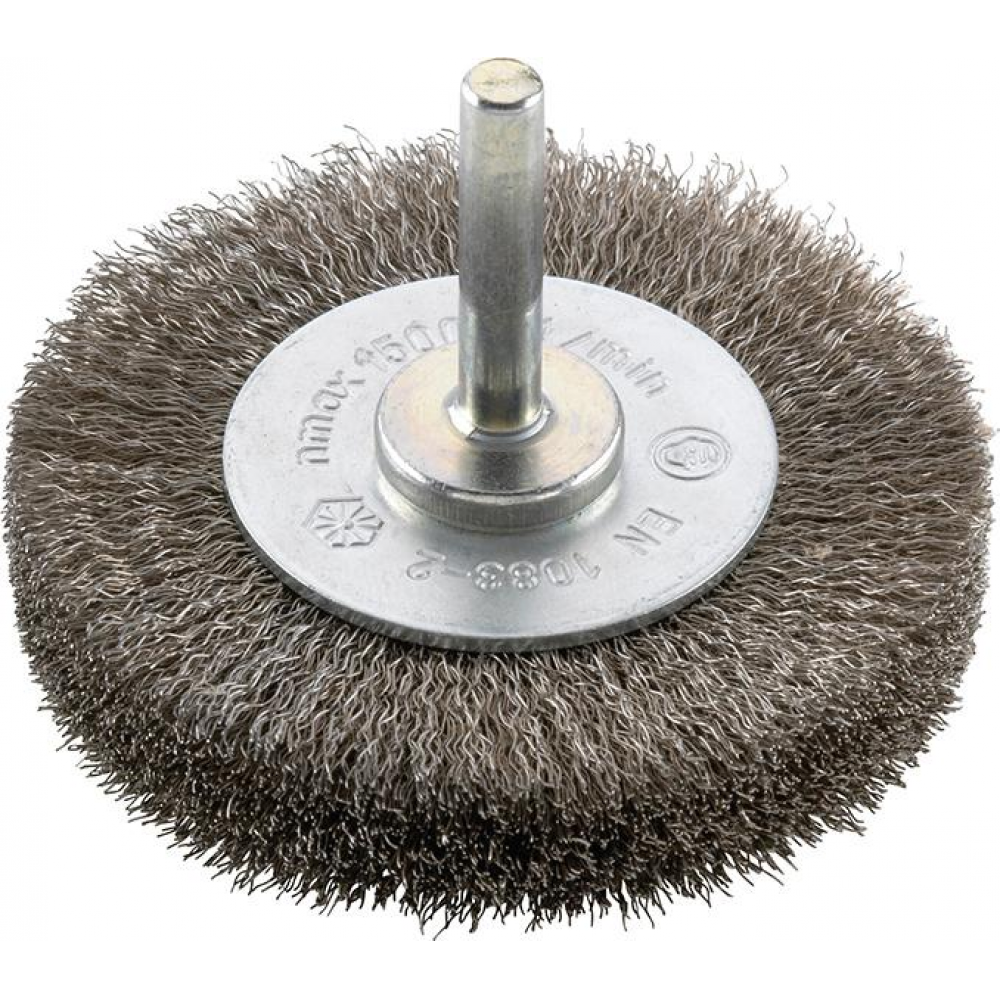 Rundbürste rostf. 6mm 40mm gewellt FORUM
