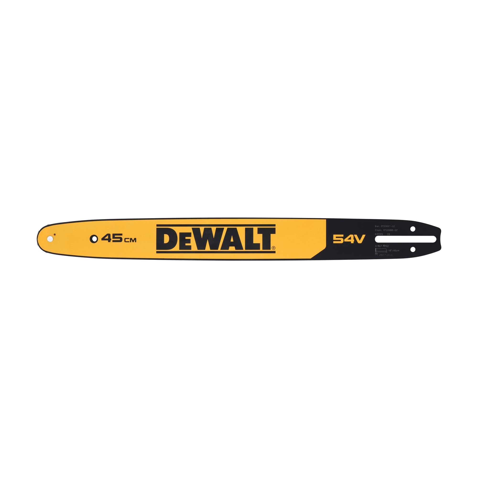 Dewalt DT20687-QZ,  Schwert, 45 cm, Schwert, 45 cm, für Akku-Kettensäge, XR FLEXVOLT