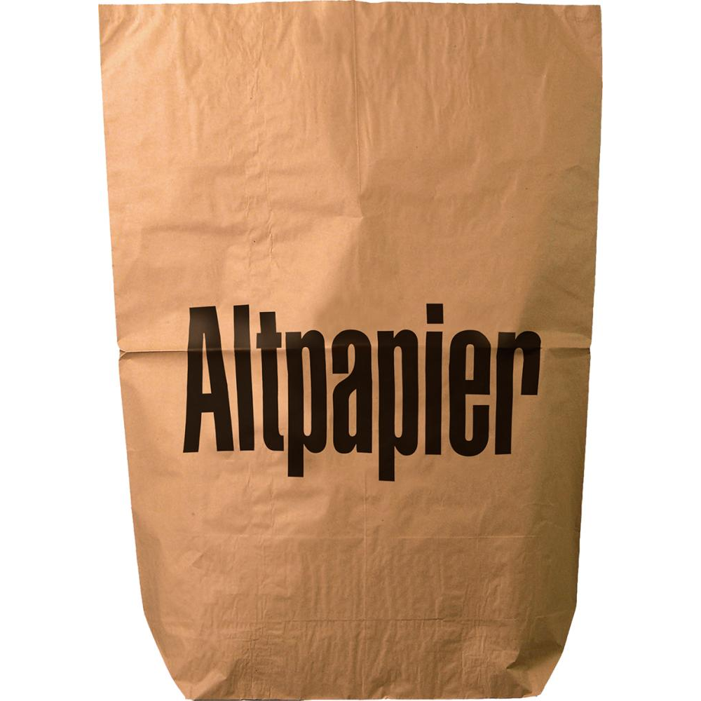 Papiersack, ohne Band Altpapier 70x95 cm