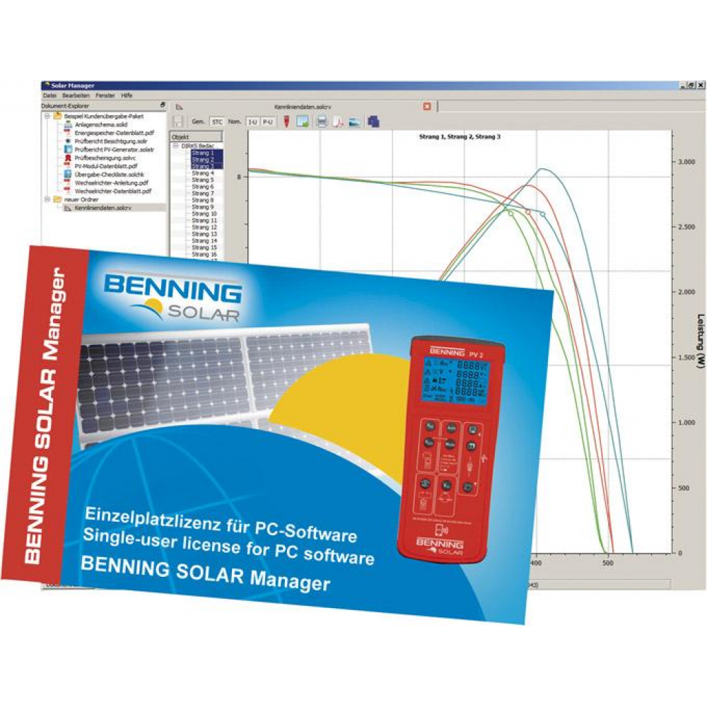 PC-Software SOLAR Manager Benning