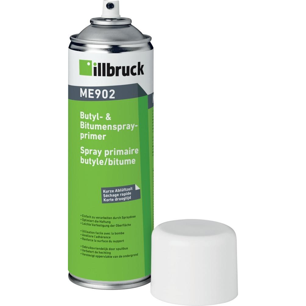 Butyl- und Bitumer-Sprühprimer M902 ME902 SPRÜHPRIMER 500ML Illbruck