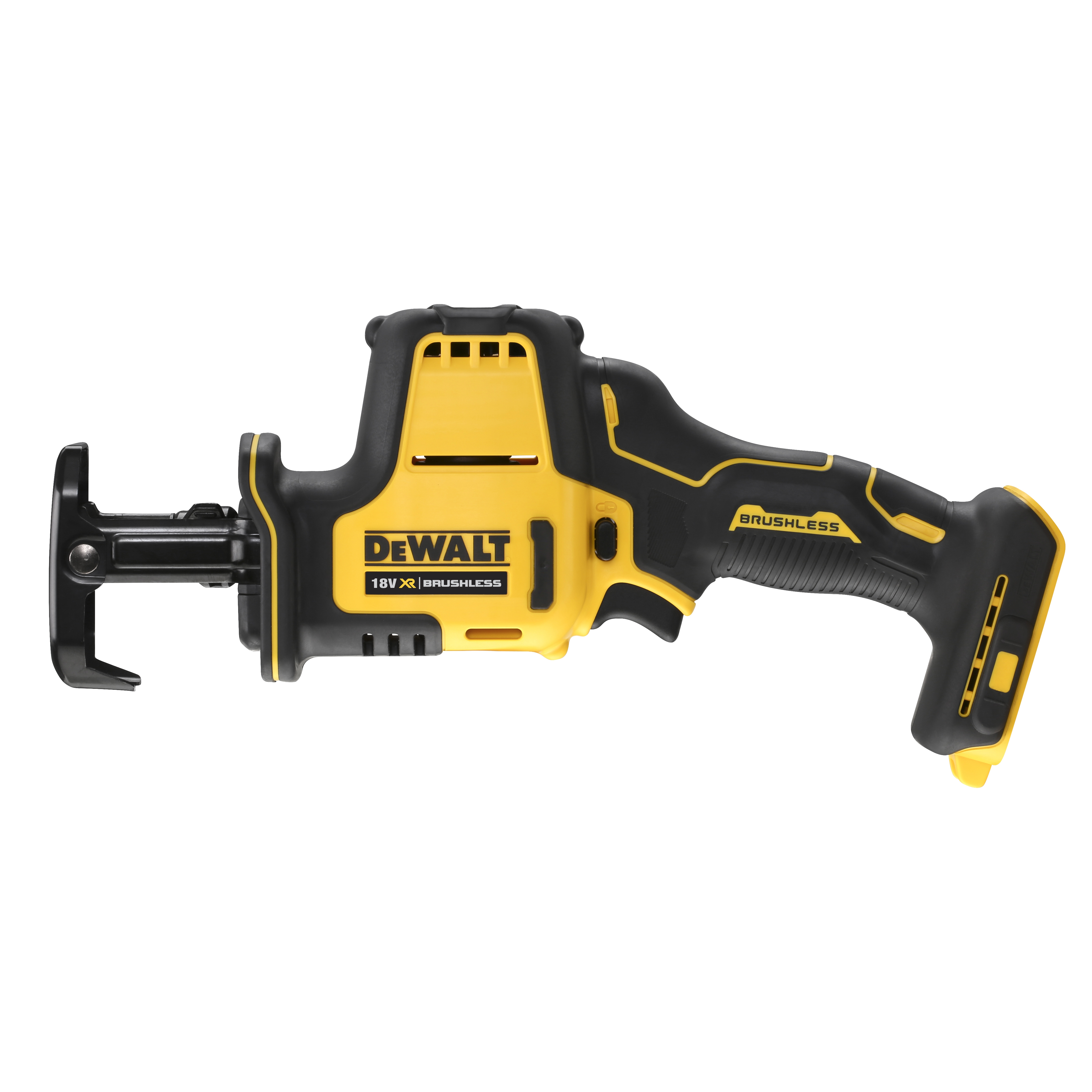 Dewalt DCS369NT-XJ,  Akku Kompakt-Saebelsaege,18 V,Basisv., 18 Volt Akku-Kompakt-Säbelsäge (bürstenlos), Basisversion