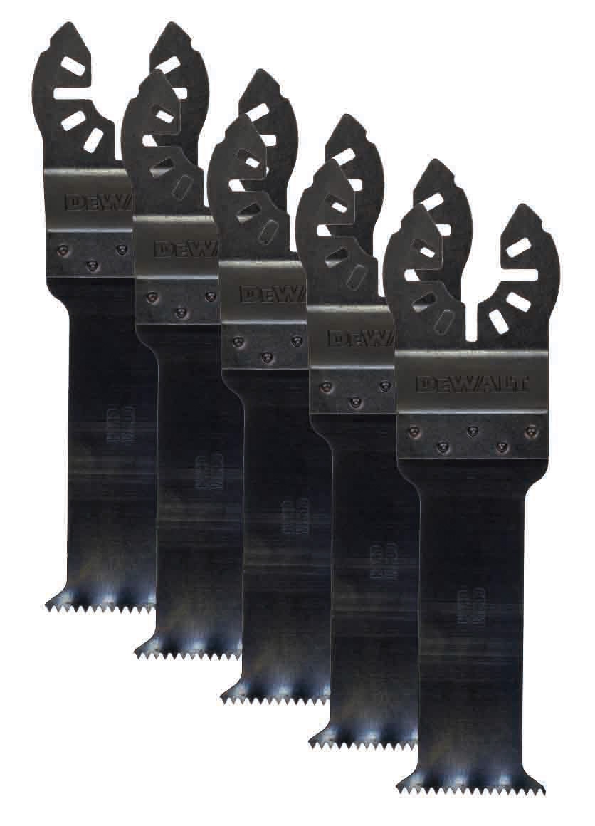 Dewalt DT20724-QZ,  Multi-Tool Saegeblatt 67x30mm 5Stk, 5er Pack Sägeblatt 67 x 30 mm