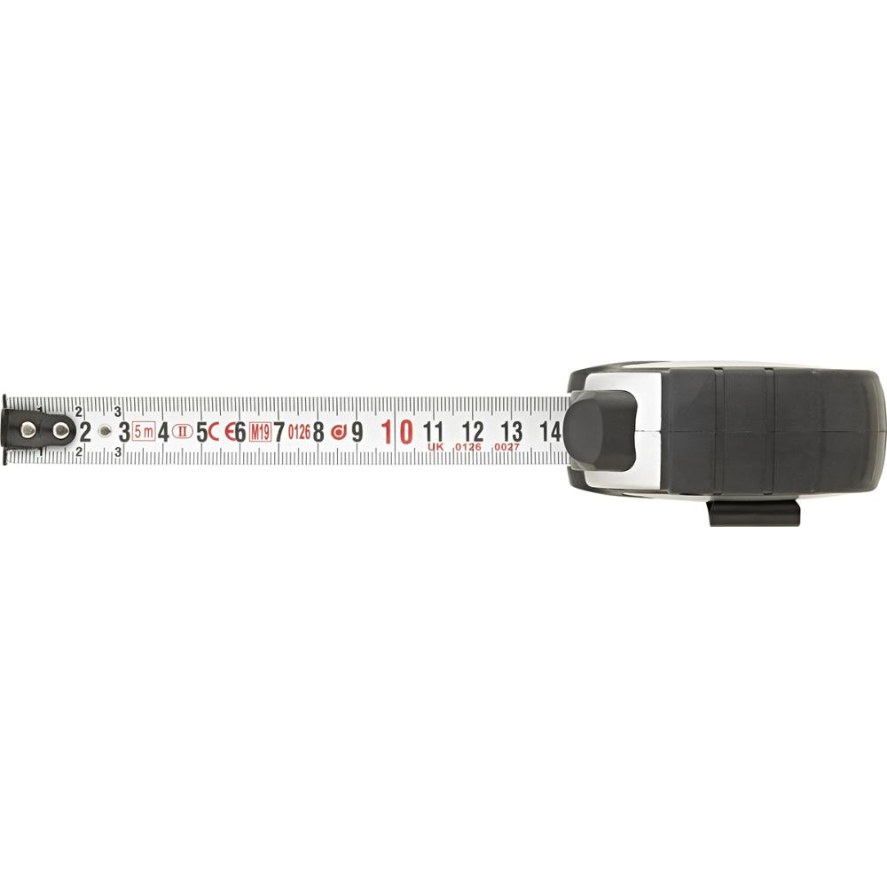 Taschenbandmaß Autolock 5mx19mm weiß FORUM