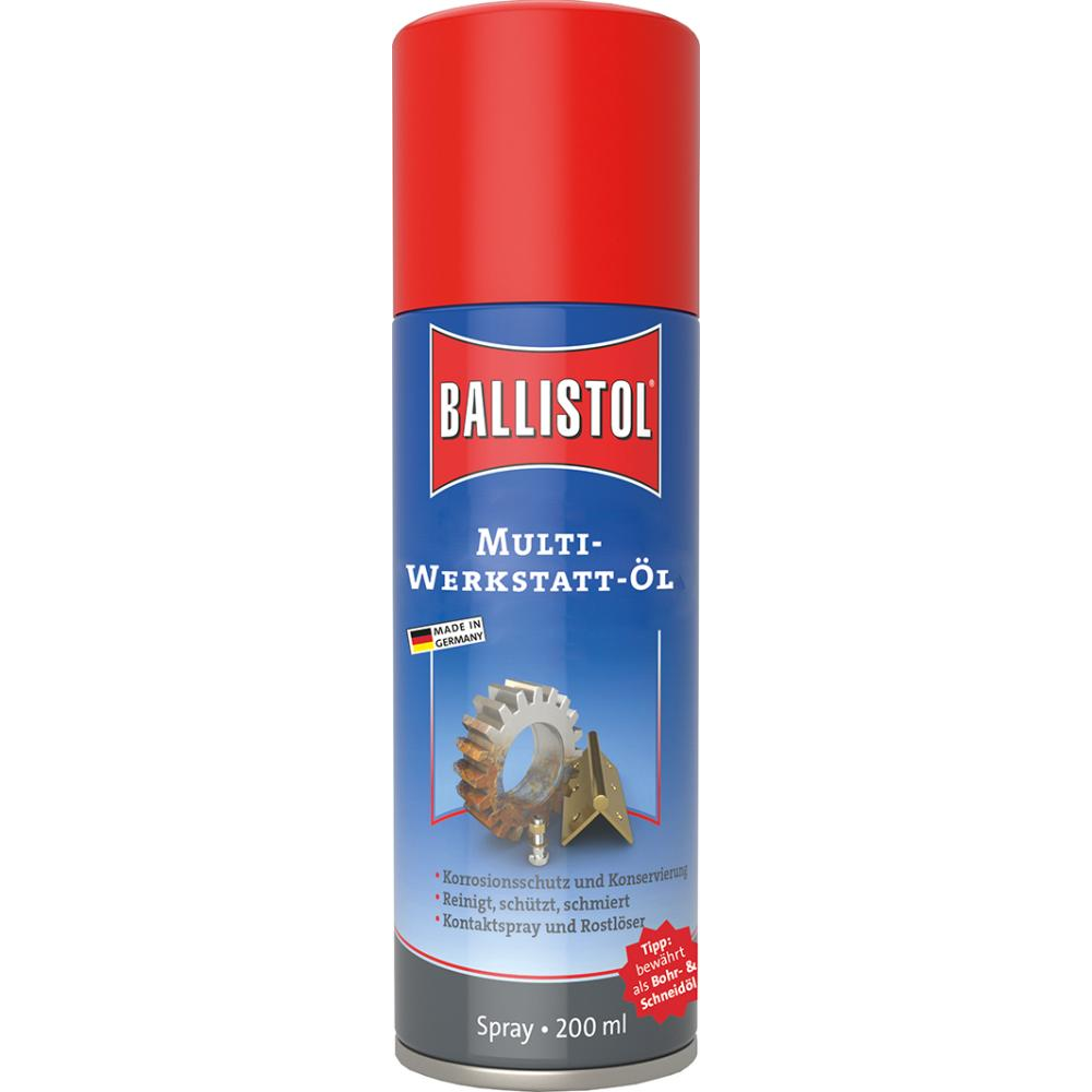 Multi-Werkstatt-Öl Ballistol Werkstatt-Öl USTA 200ml Spray