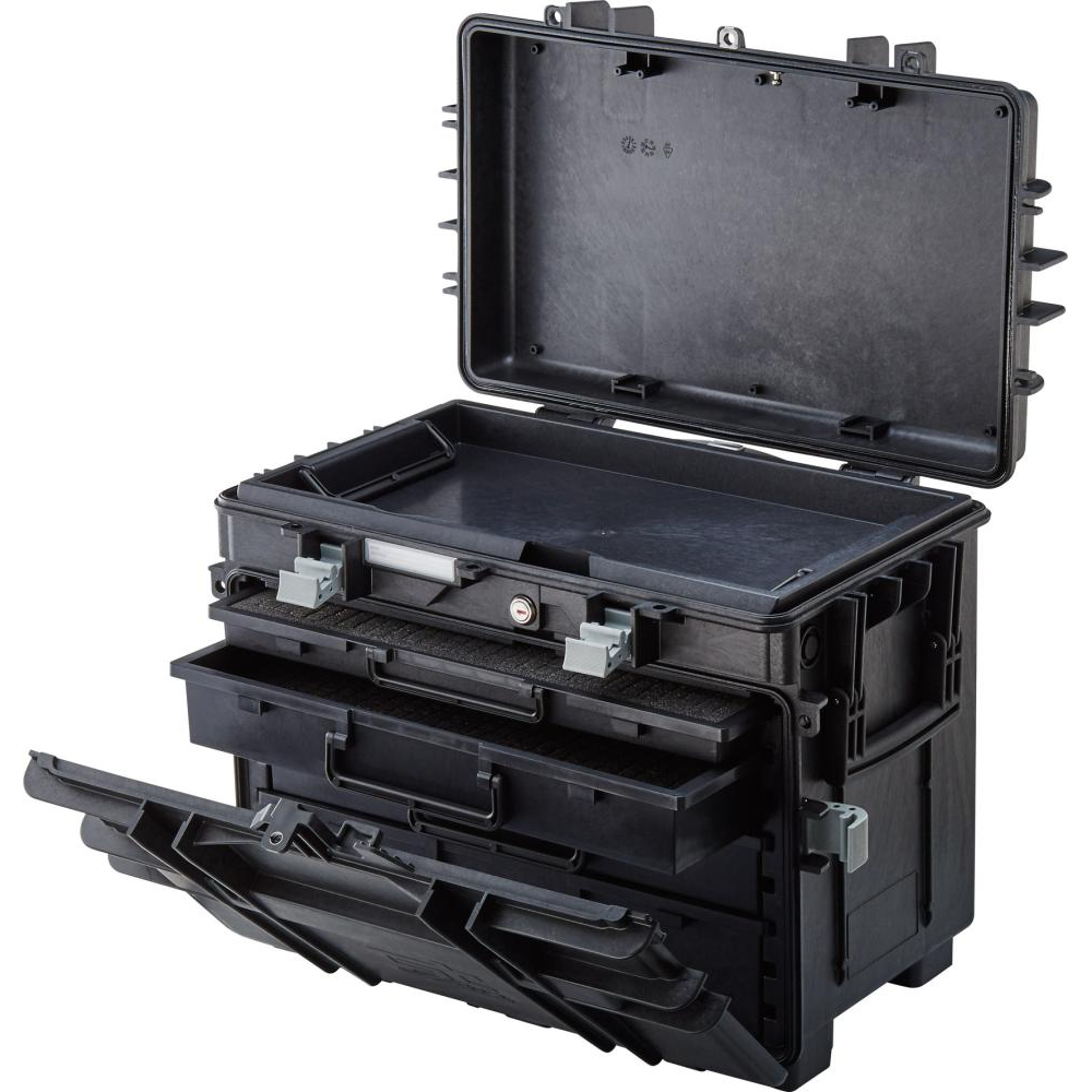 Schubladen-Werkzeugkoffer ONE AI1.KT01 Werkzeugkoffer Station 581x381x455mm GT LINE