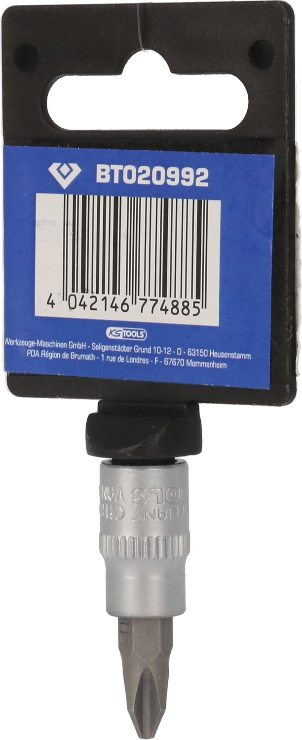 Brilliant Tools  1/4" PH Kreuzschlitz Bit-Stecknuss, PH2