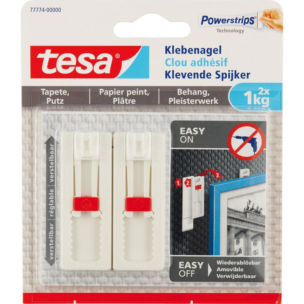 tesa Klebenagel Tapeten und Putz 77772 Tapete&0, 5,kg