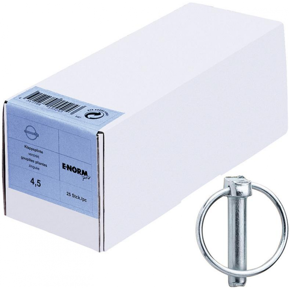 Klappsplint 8x42 ähnlich DIN 11023 verzinkt ST galZn E-NORMpro HP