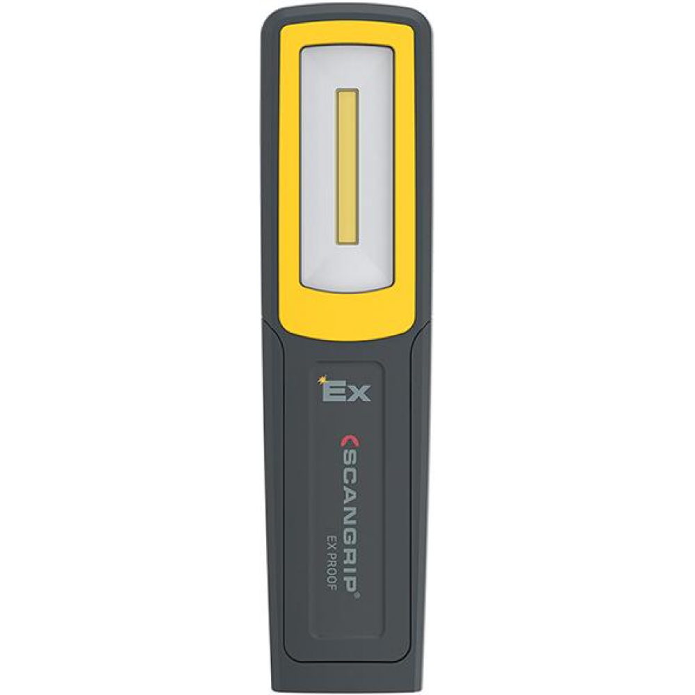 Akku-LED-Arbeitsleuchte MIDI EX, ATEX-Zone 2/22 Akku-Arbeitsleuchte 140-280Lumen SCANGRIP
