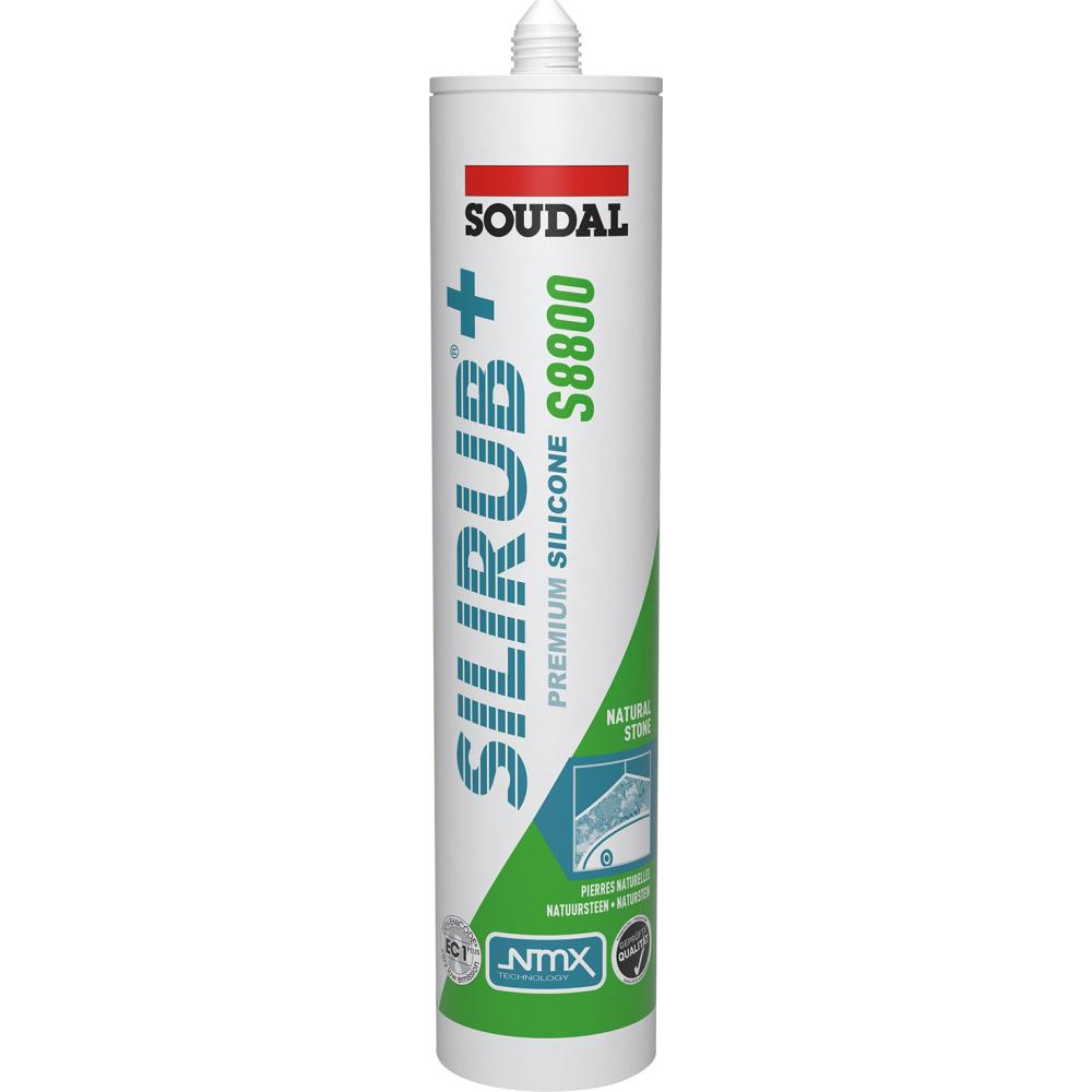 Naturstein-Silikon Silirub + S8800 300ml+ transparent SOUDAL