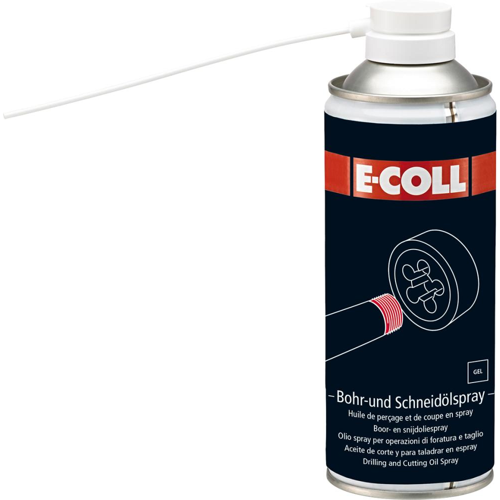 Bohr- und Schneidöl-Gel-Spray Bohr-Schneidöl-Spray 400ml gelförmig E-COLL